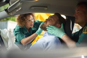 Auto accident victim