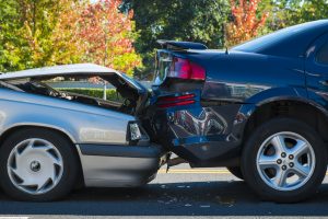 Rear ended car accident